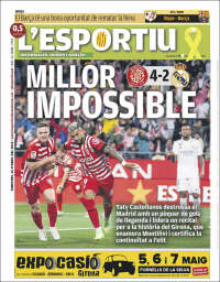 Portada de L'Esportiu : Girona (España)