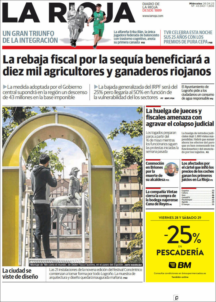 Portada de La Rioja (España)