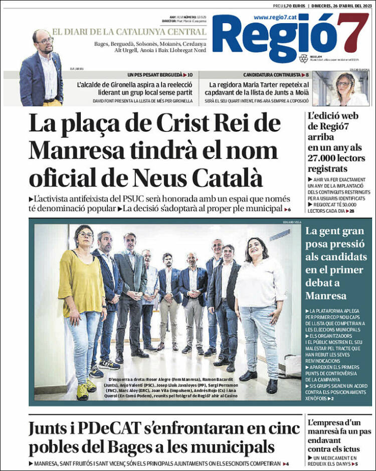 Portada de Regio7 (España)