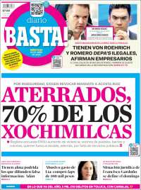 Portada de Diario Basta (México)