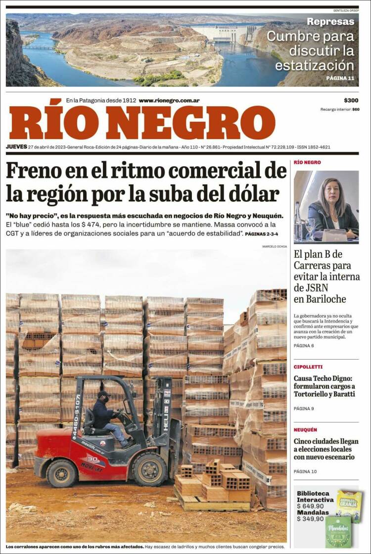 Portada de Rio Negro (Argentina)