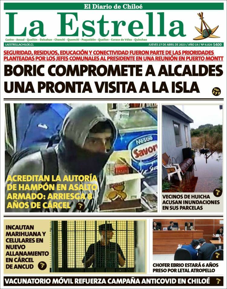 Portada de Estrella de Chiloé (Chile)