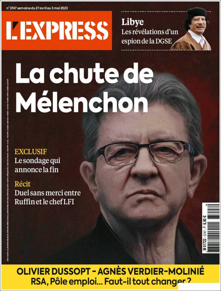 Portada de L'Express (France)