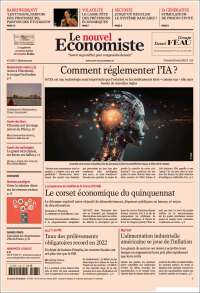 Portada de Le nouvel Economiste (France)