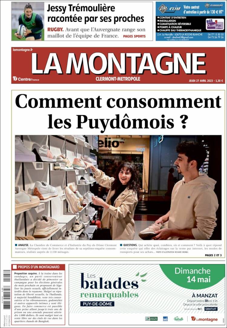 Portada de La Montagne (France)