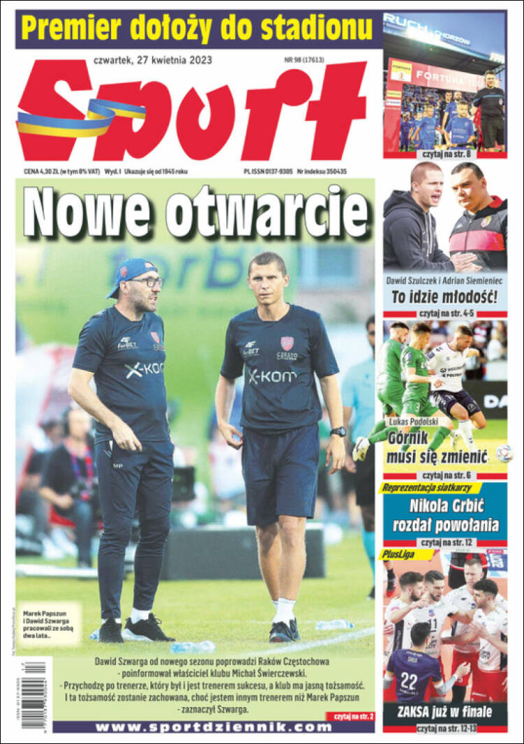 Portada de Katowicki Sport (Polonia)