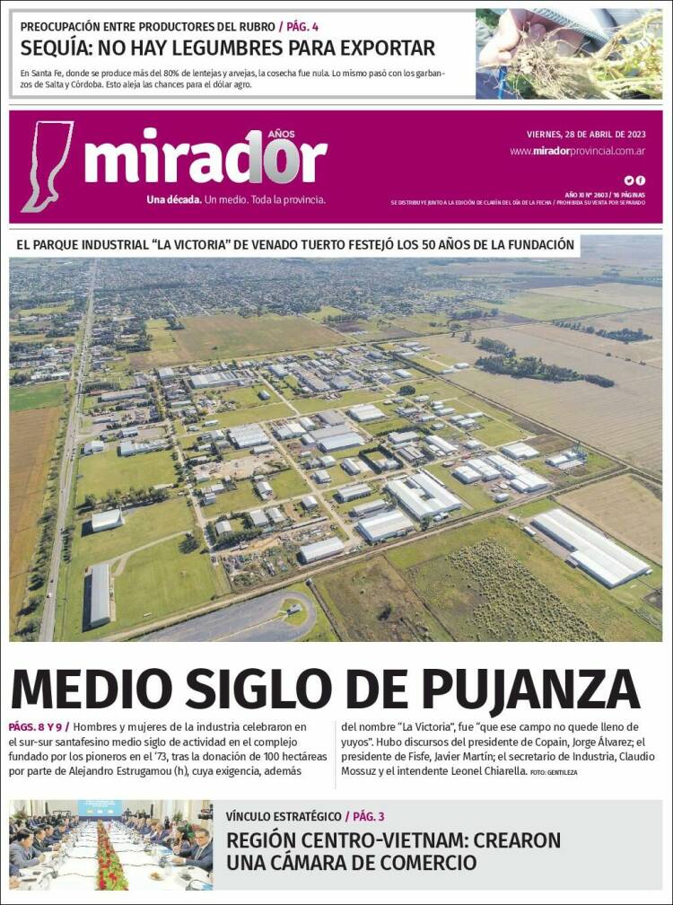 Portada de Mirador Provincial (Argentina)