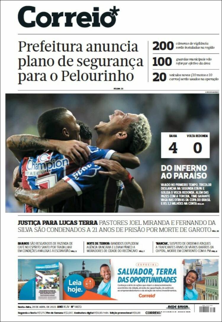 Portada de Correio* (Brasil)