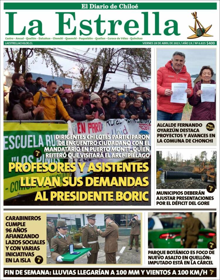 Portada de Estrella de Chiloé (Chile)