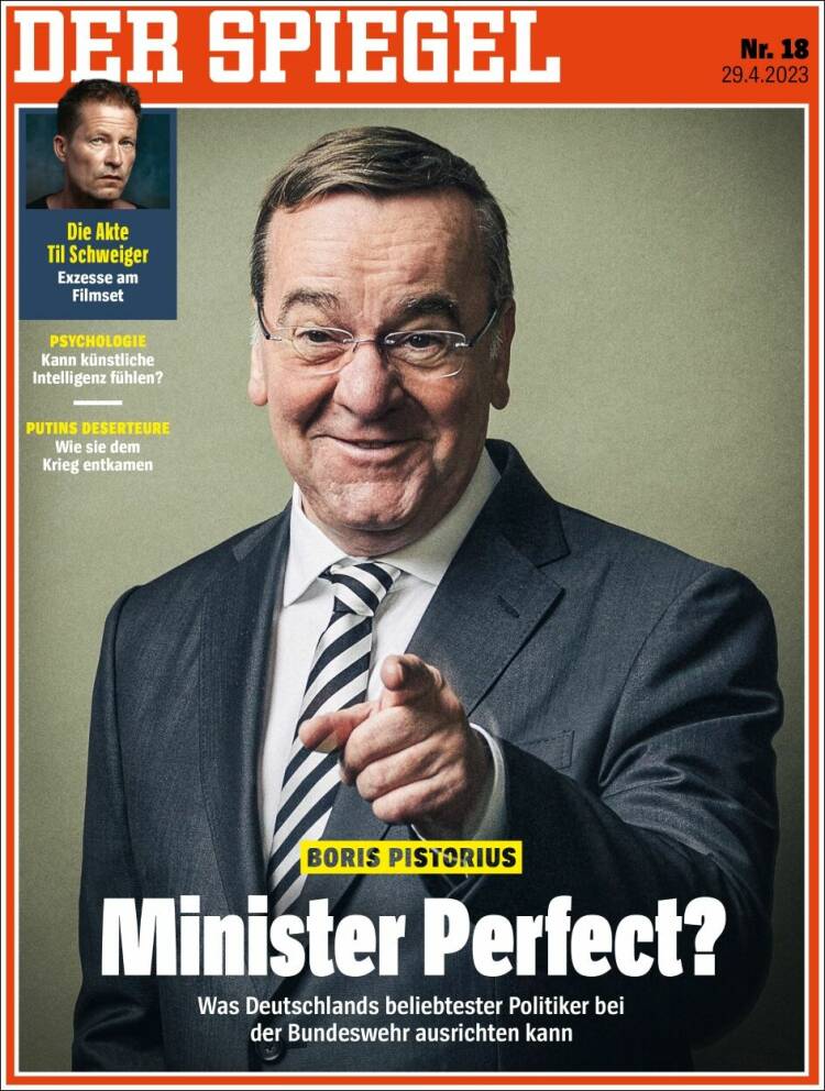 Periódico Der Spiegel (Alemania). Periódicos De Alemania. Edición De ...