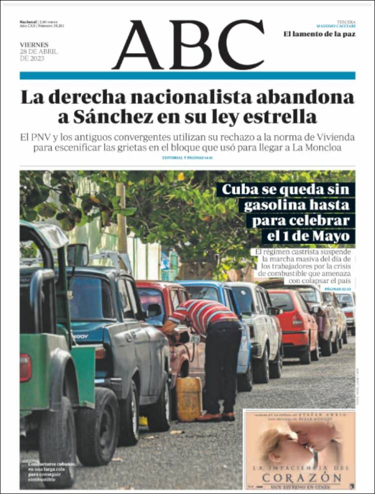 Portada de ABC (Espa&ntilde;a)