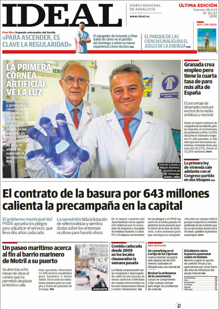 Portada de Ideal (Espa&ntilde;a)