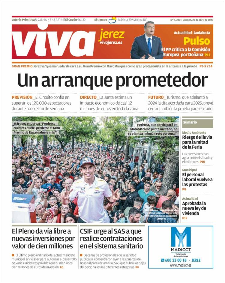 Portada de Información - Jerez (Espa&ntilde;a)