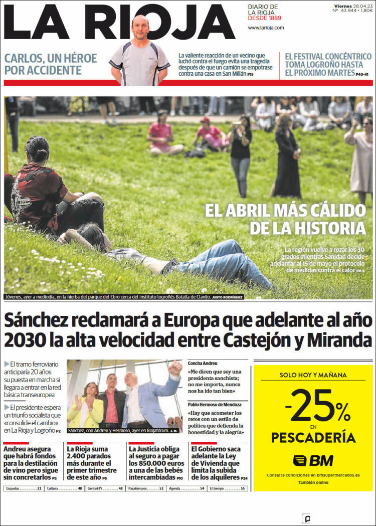 Portada de La Rioja (Espa&ntilde;a)