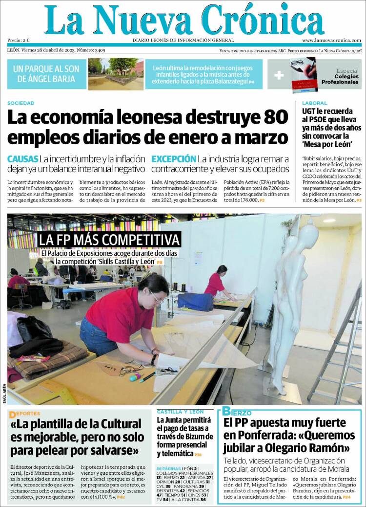Portada de La Nueva Crónica (Espa&ntilde;a)