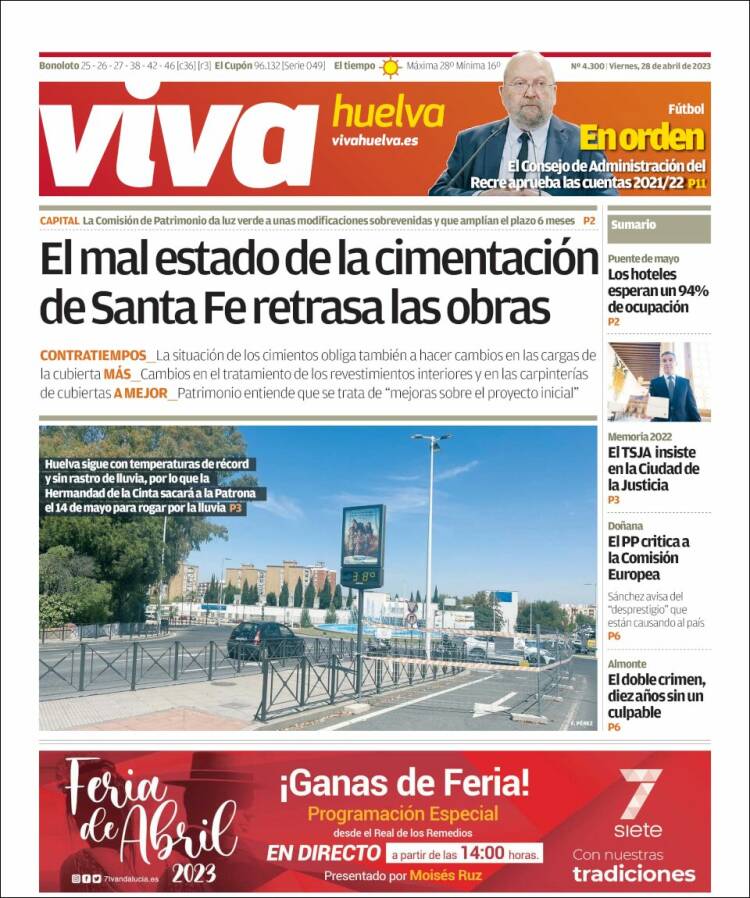 Portada de Viva Huelva (Espa&ntilde;a)