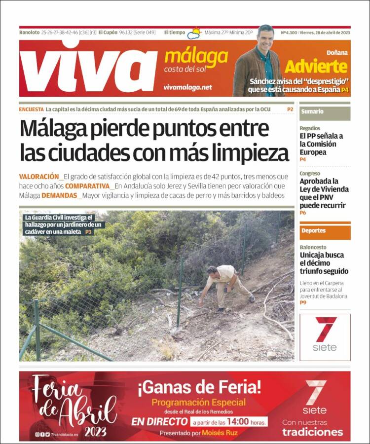 Portada de Viva Málaga (Espa&ntilde;a)