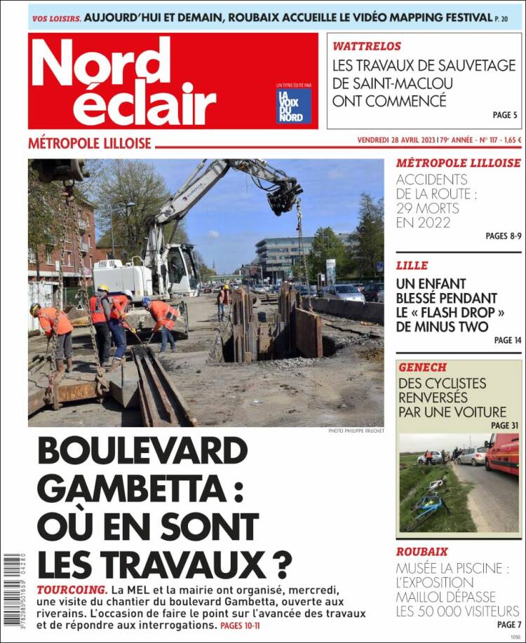 Portada de Nord Éclair (Francia)