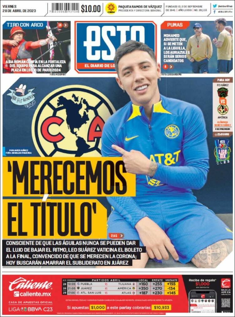 Portada de Esto (México)