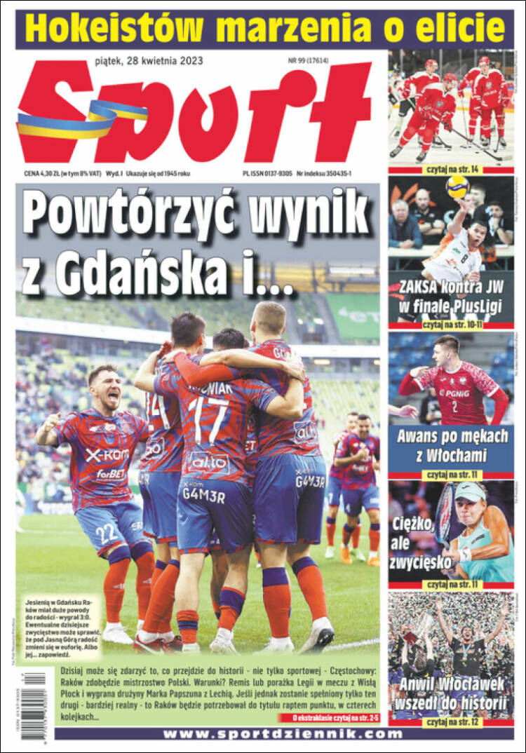 Portada de Katowicki Sport (Polonia)