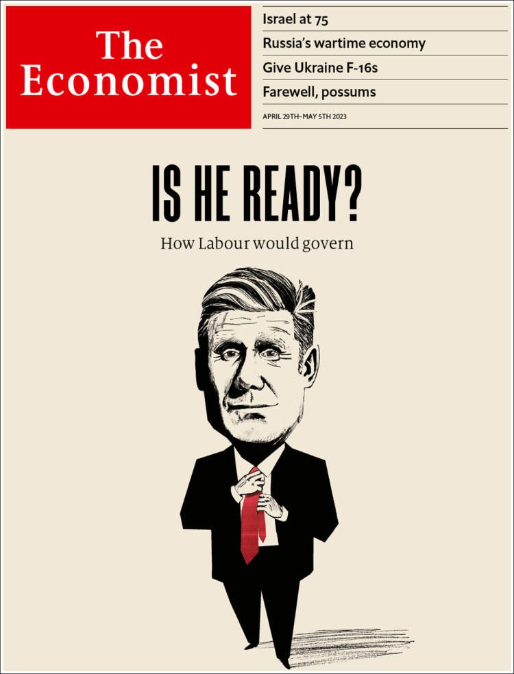 Portada de The Economist (Reino Unido)