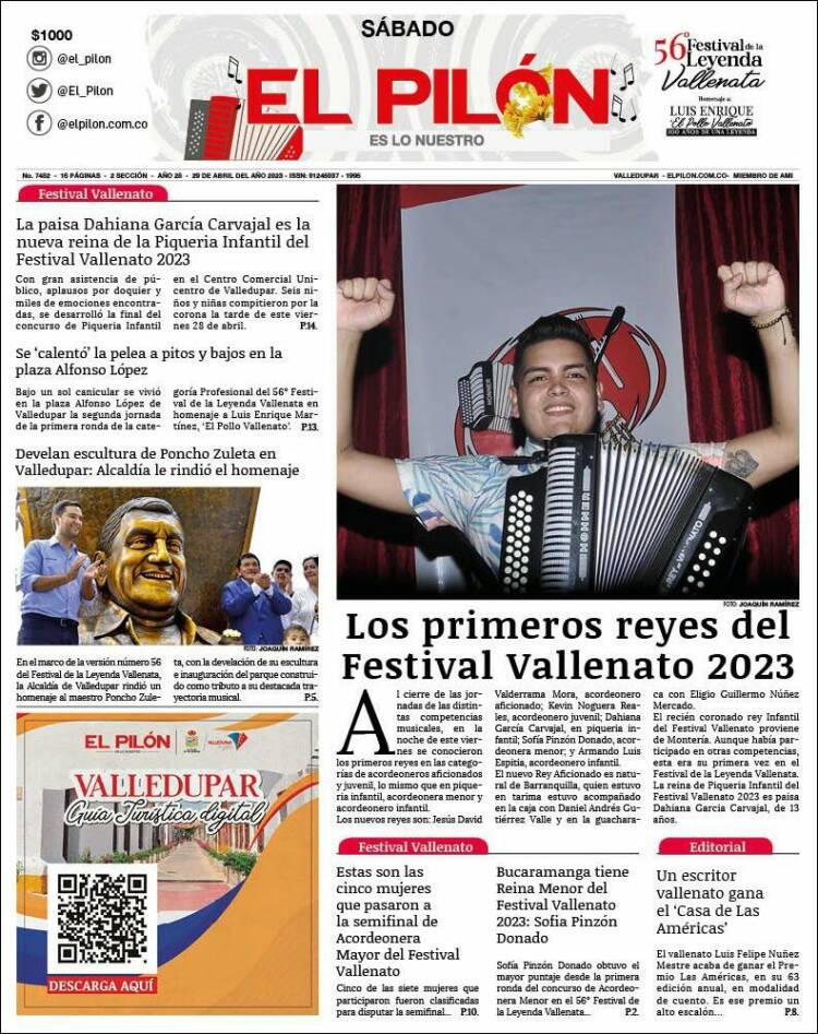 Portada de El Pilón (Colombia)