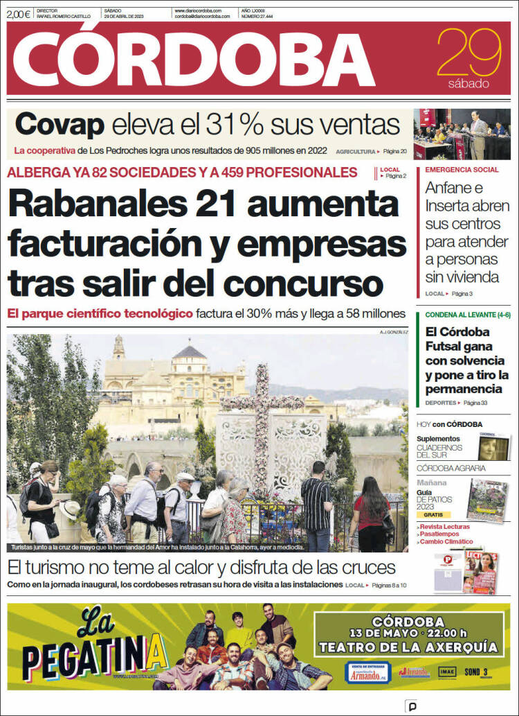 Portada de Diario de Córdoba (Espa&ntilde;a)