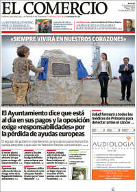 Portada de El Comercio - Gijón (Espa&ntilde;a)