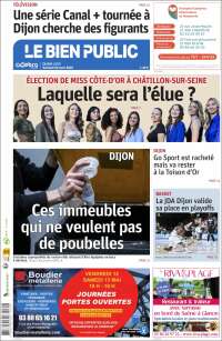 Portada de Le Bien Public (Francia)