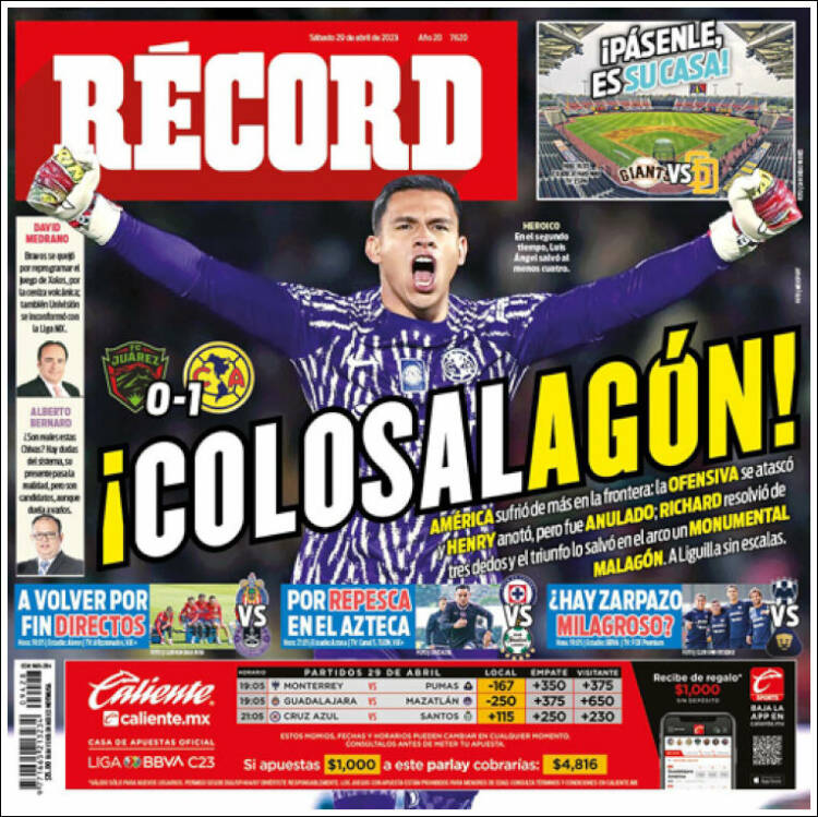 Portada de Record (M&eacute;xico)