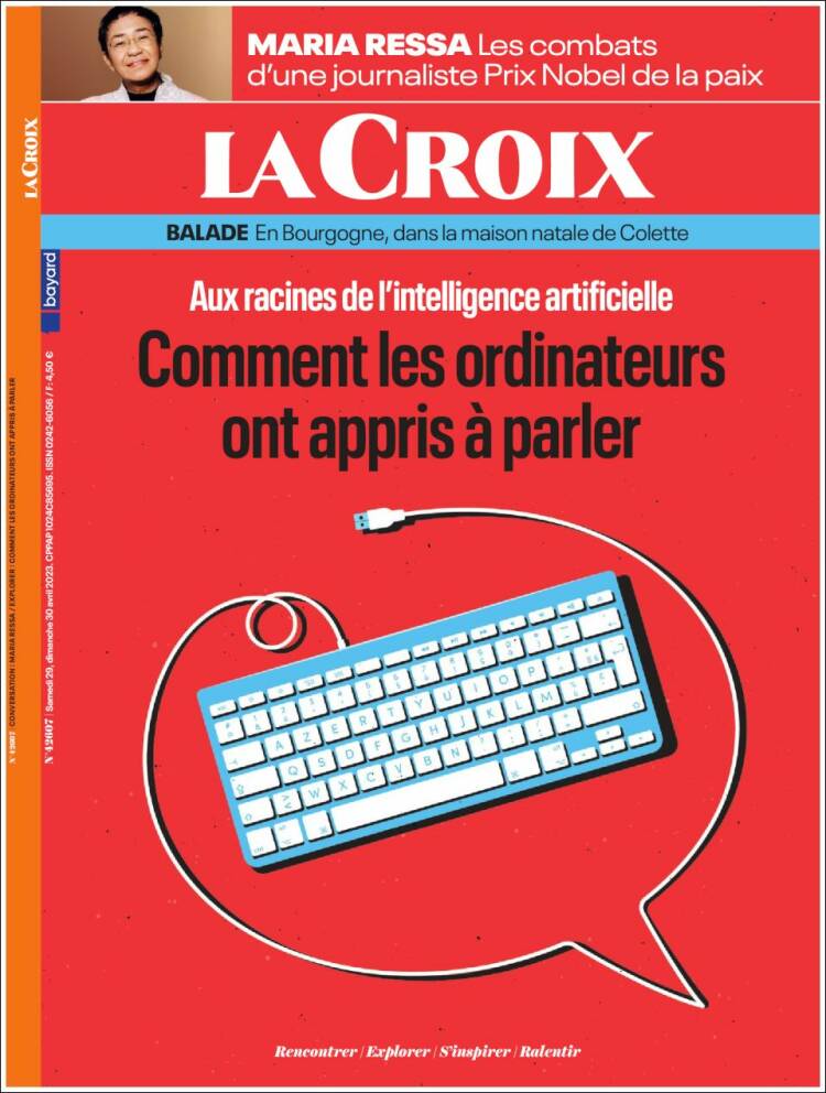 Portada de La Croix (Francia)