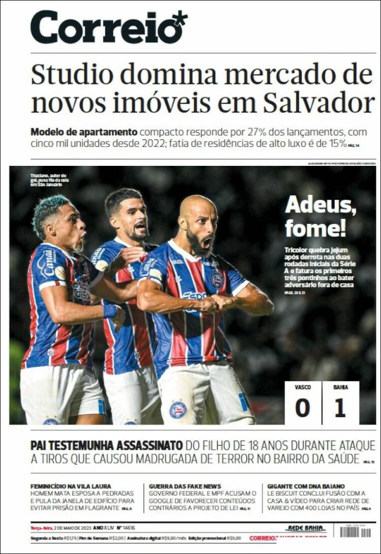 Portada de Correio* (Brasil)