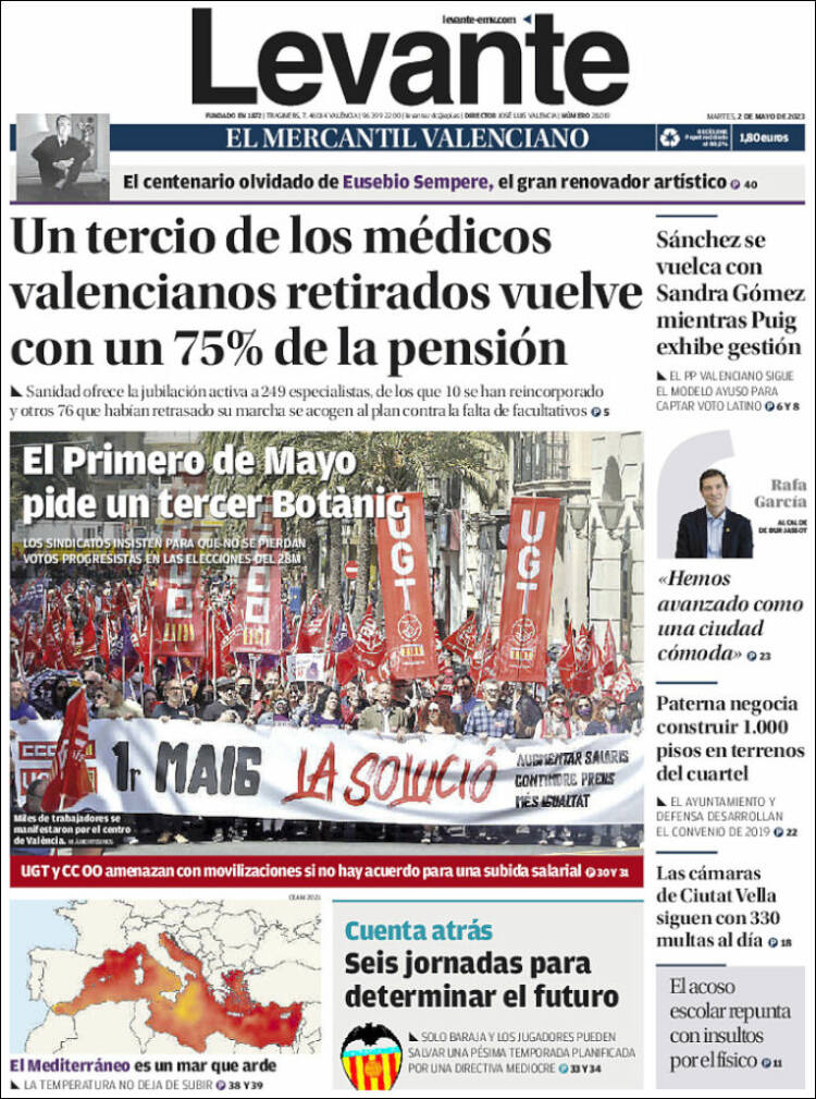 Portada de Levante (Spain)