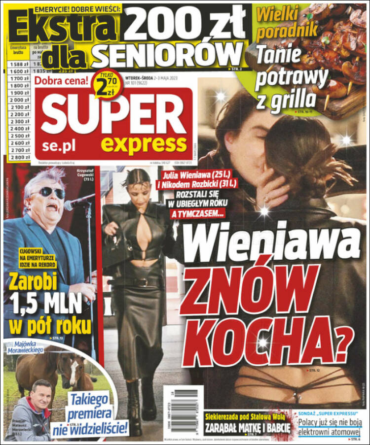 Portada de Super Express (Polonia)