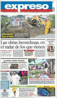 Portada de Expreso (Ecuador)
