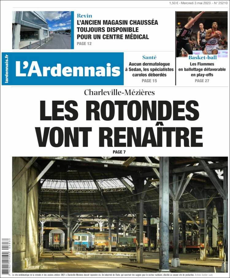 Portada de L'Ardenais (Francia)