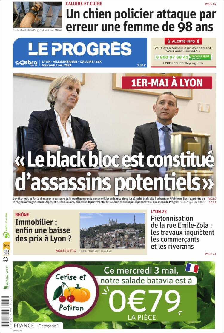 Portada de Progres de Fecamp (Francia)