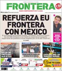 Portada de Frontera (México)