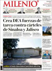 Portada de Milenio - Jalisco (México)