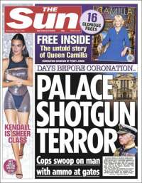 Portada de The Sun (Reino Unido)