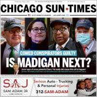 Portada de Chicago Sun-Times (USA)