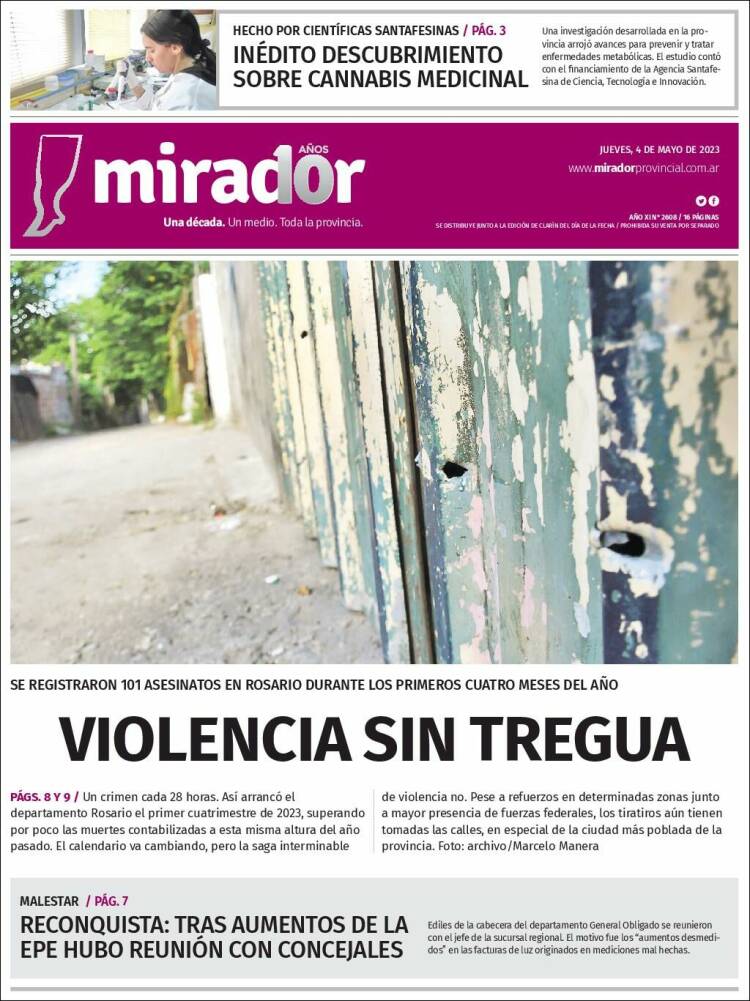 Portada de Mirador Provincial (Argentina)