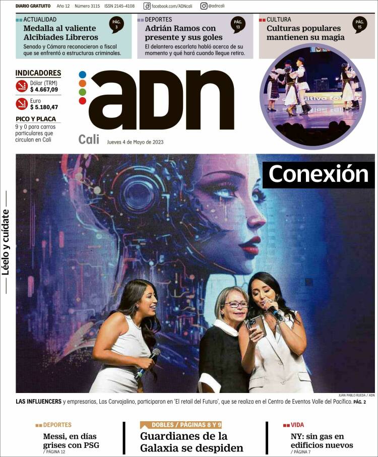 Portada de ADN - Cali (Colombia)