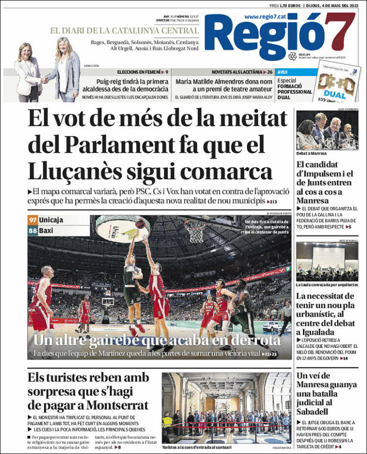 Portada de Regio7 (España)