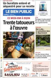 Portada de Le Bien Public (Francia)