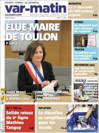 Portada de Var-Matin (Francia)