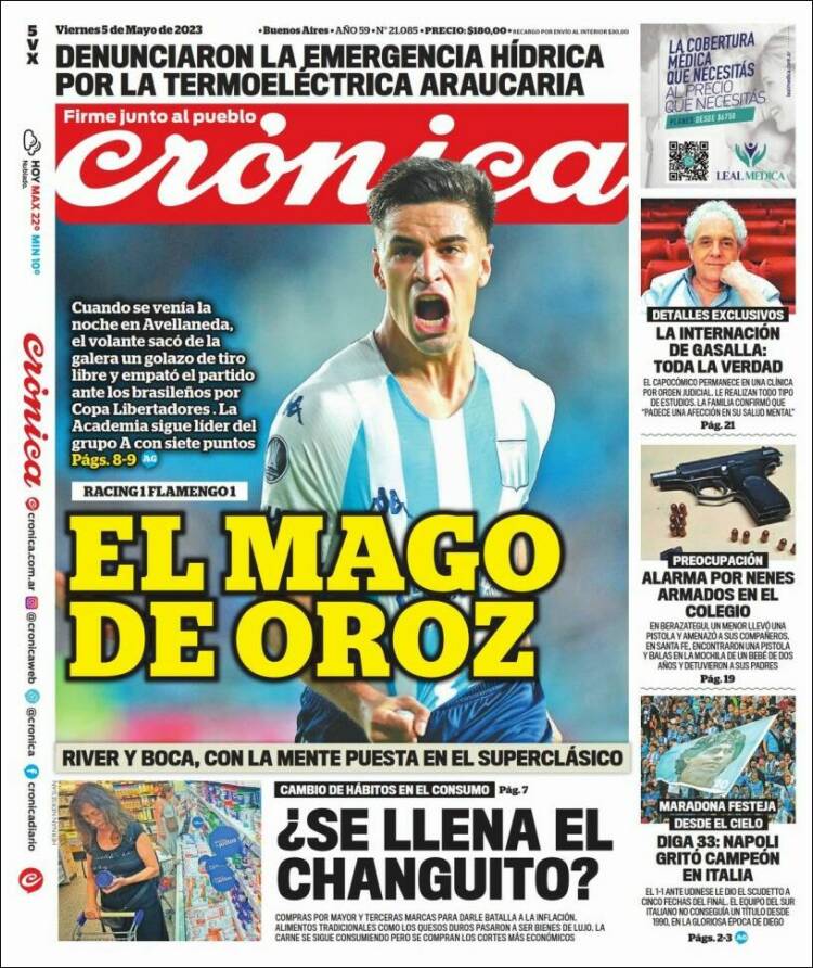 Portada de La Voz del Chaco (Argentine)