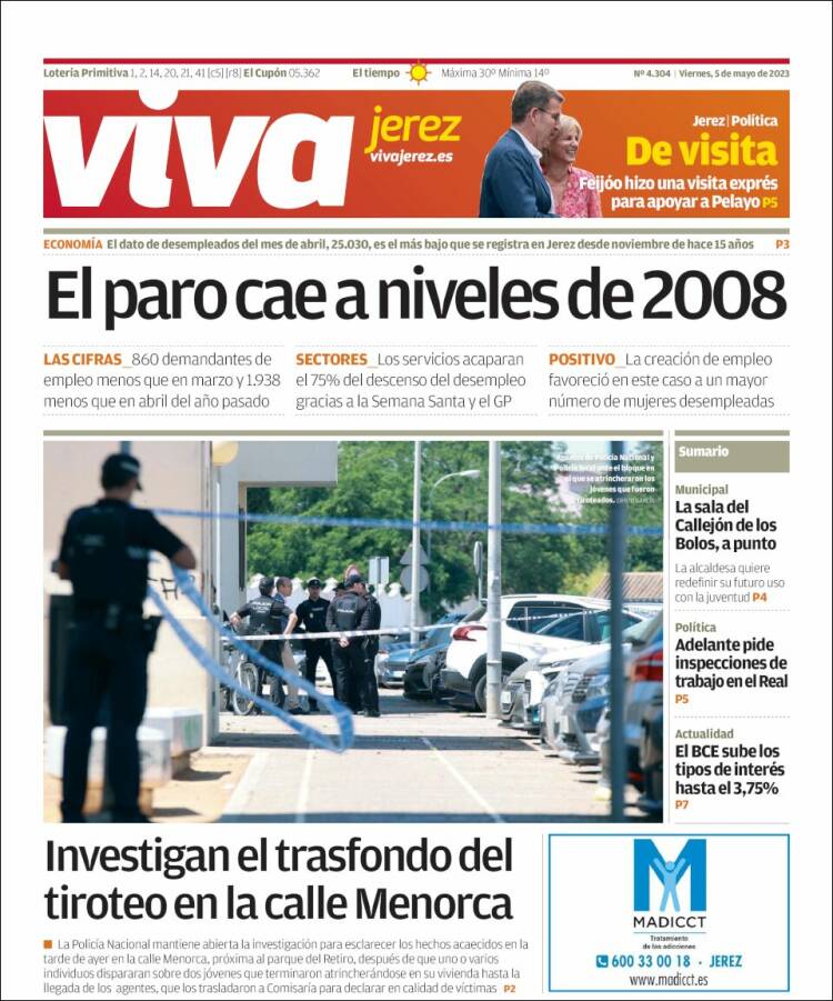 Portada de Información - Jerez (España)