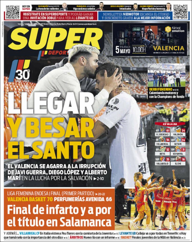 Portada de Superdeporte (España)