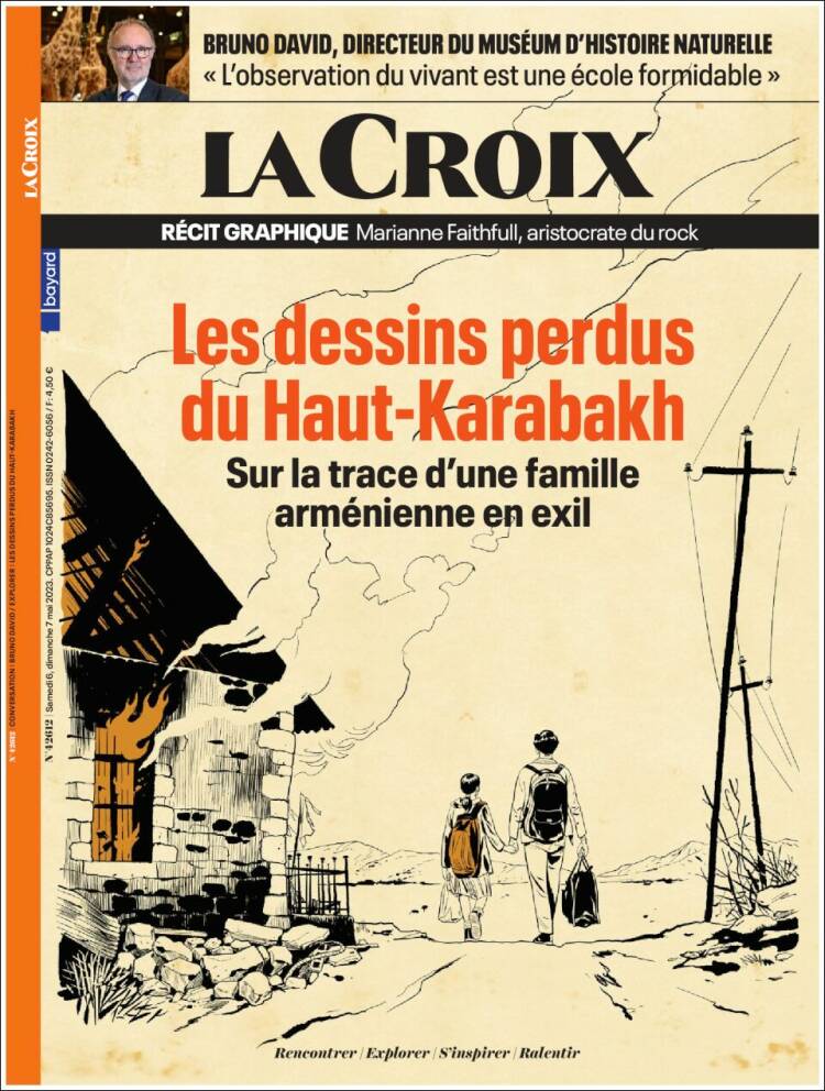 Portada de La Croix (Francia)
